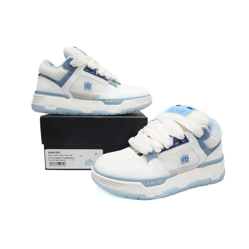 AMIRI MA-1 White Blue SS23MFS012-123
