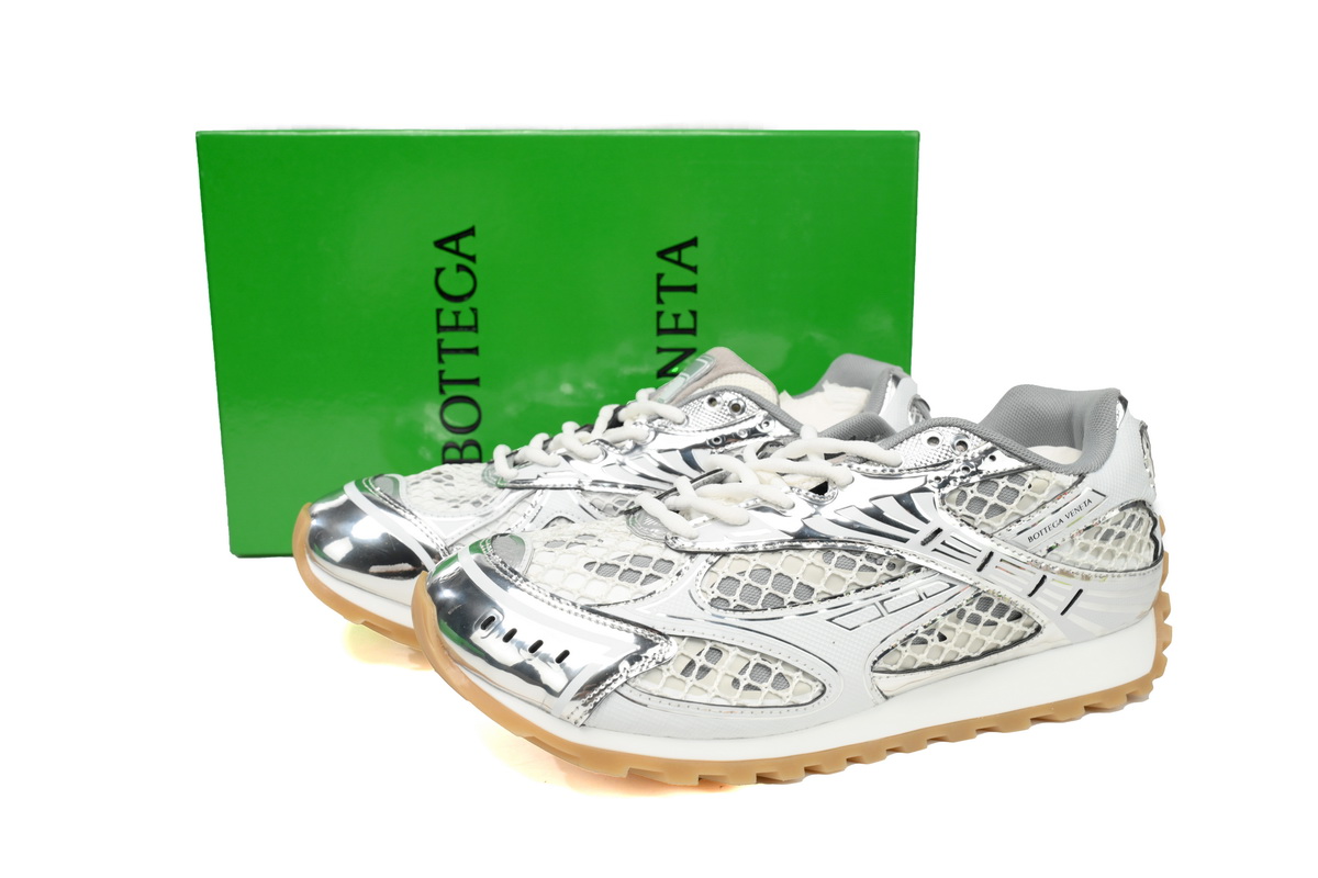 Bo*te*ga ve*ne*ta orbit silver white (women