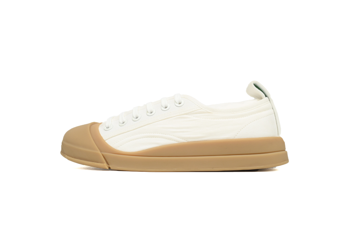 Bo*te*ga ve*ne*ta white brown vulcan sneakers