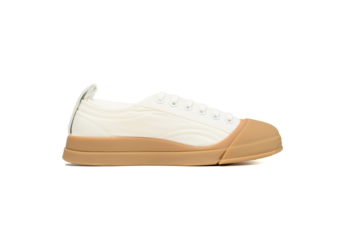 Bo*te*ga ve*ne*ta white brown vulcan sneakers