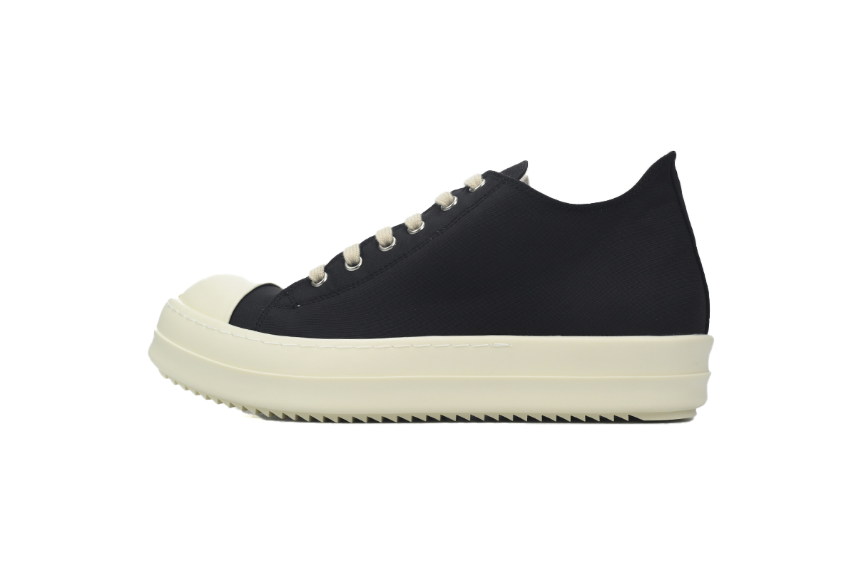 Rick Owens DRKSHDW Lido Low Sneaks Black MilkSS24 DU01D1802CB-911