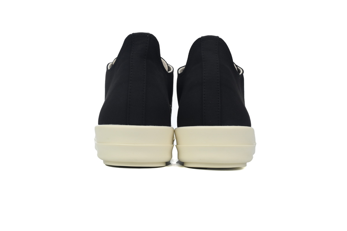Rick Owens DRKSHDW Lido Low Sneaks Black MilkSS24 DU01D1802CB-911