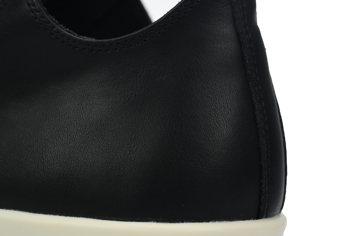 Rick Owens Luxor Low Sneaks Black and White