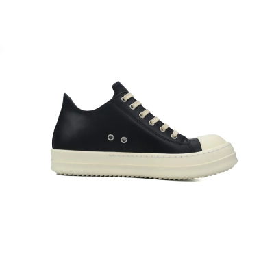 Rick Owens Luxor Low Sneaks Black Cream    RU02C7891-911 02