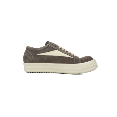 Rick Owens Vintage Sneaks Mocha   RU02B2897-LVSLPO-7811 02