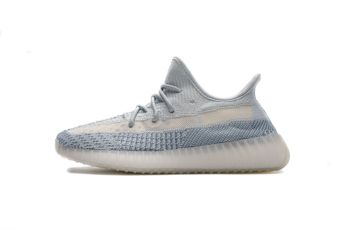 【$65 Free Shipping】Excellent Quality Adidas Yeezy Boost 350 V2 Cloud White (Non-Reflective) 