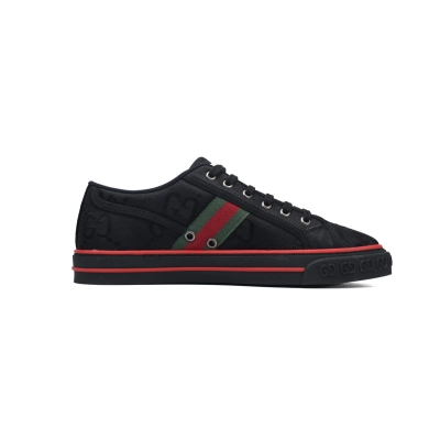 Gucci Off The Grid Tennis 1977 Low ECONYL Black GG Green Red  628709 H9H70 1072 02