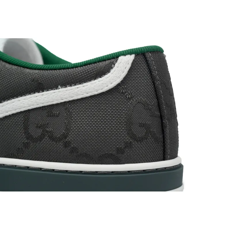 Gucci Off The Grid Tennis 1977 Low ECONYL Dark Grey GG Blue Red White  628709 H9H70 1161