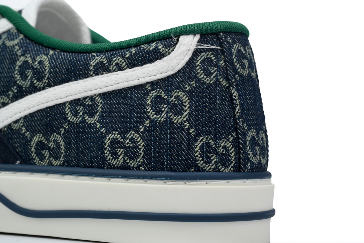 G*u*i tennis 1977 gg logo denim blue