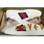 Gucci Ace Embroidered Love (Women's)  505328 DOPE0 9095