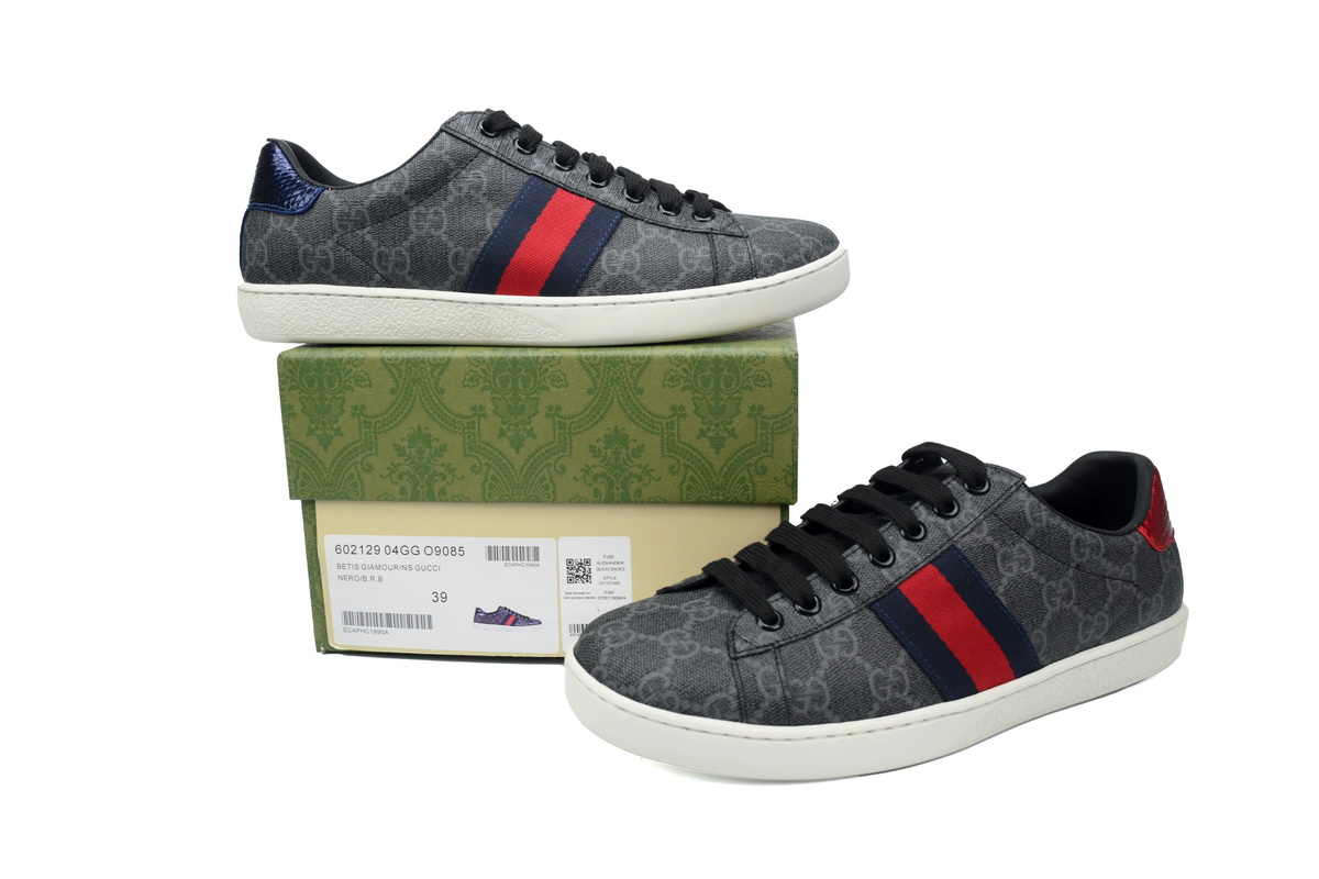 Gucci Ace GG Supreme Black  42944596G501130