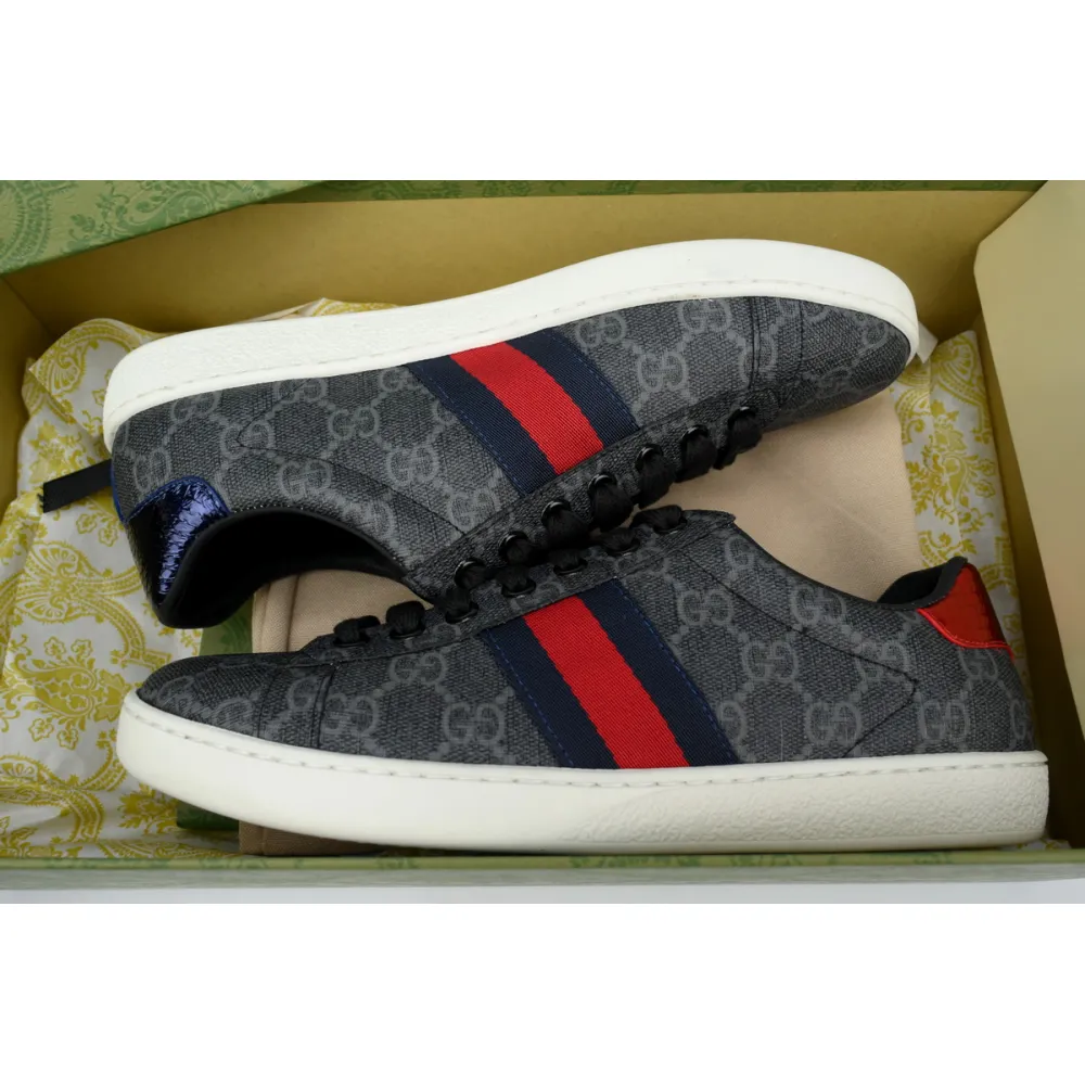 Gucci Ace GG Supreme Black  42944596G501130