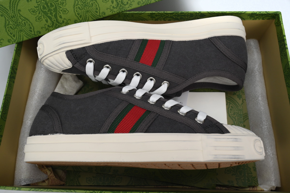 GUCCI Canvas Sneakers Shell Black