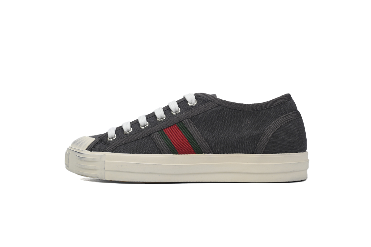 GUCCI Canvas Sneakers Shell Black