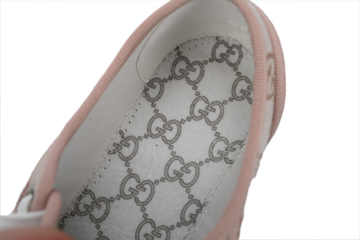 GUCCI Canvas Sneakers Shell Pink