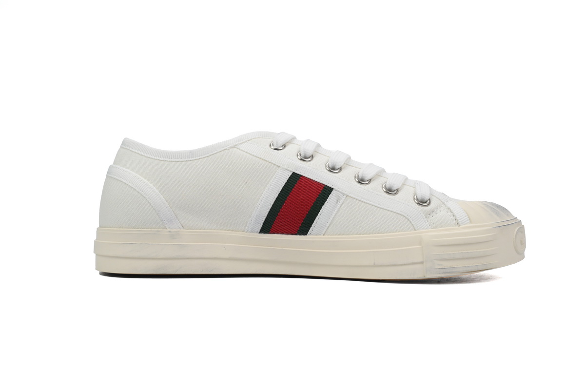 GUCCI Canvas Sneakers Shell White