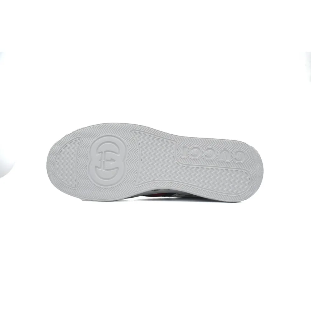 Gucci Chunky B White Red Green  669698 UPG10 9060