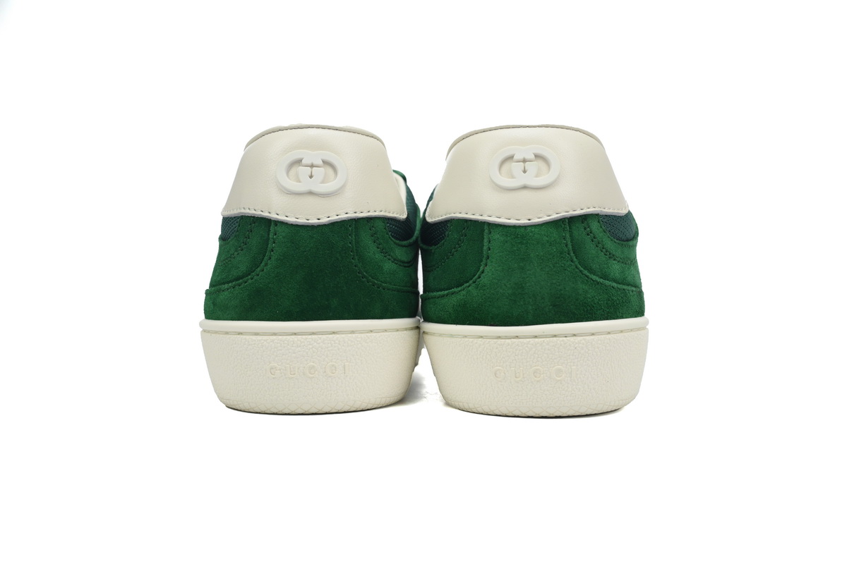 Gucci Interlocking Green Suede