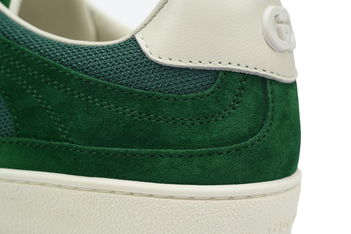 Gucci Interlocking Green Suede