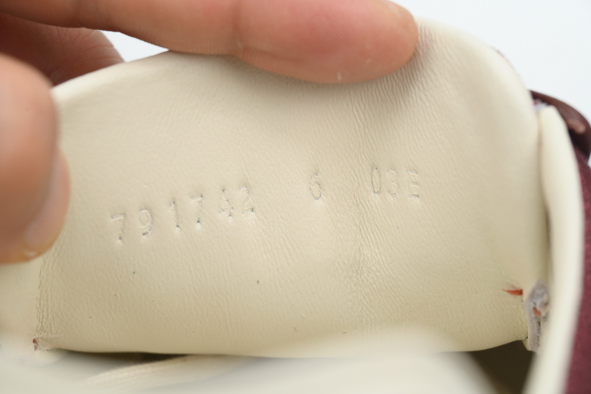 Gucci Interlocking Red White Suede