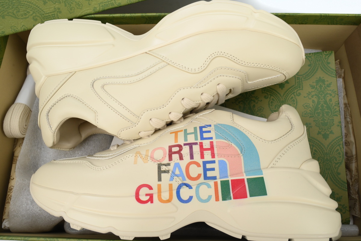Gucci x The North Face Rhyton Beige (Women's)  685639-DRW00-9522