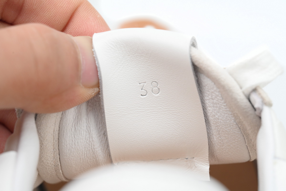 LOEWE Flow Runner White Suede (Women's)  L815282X35