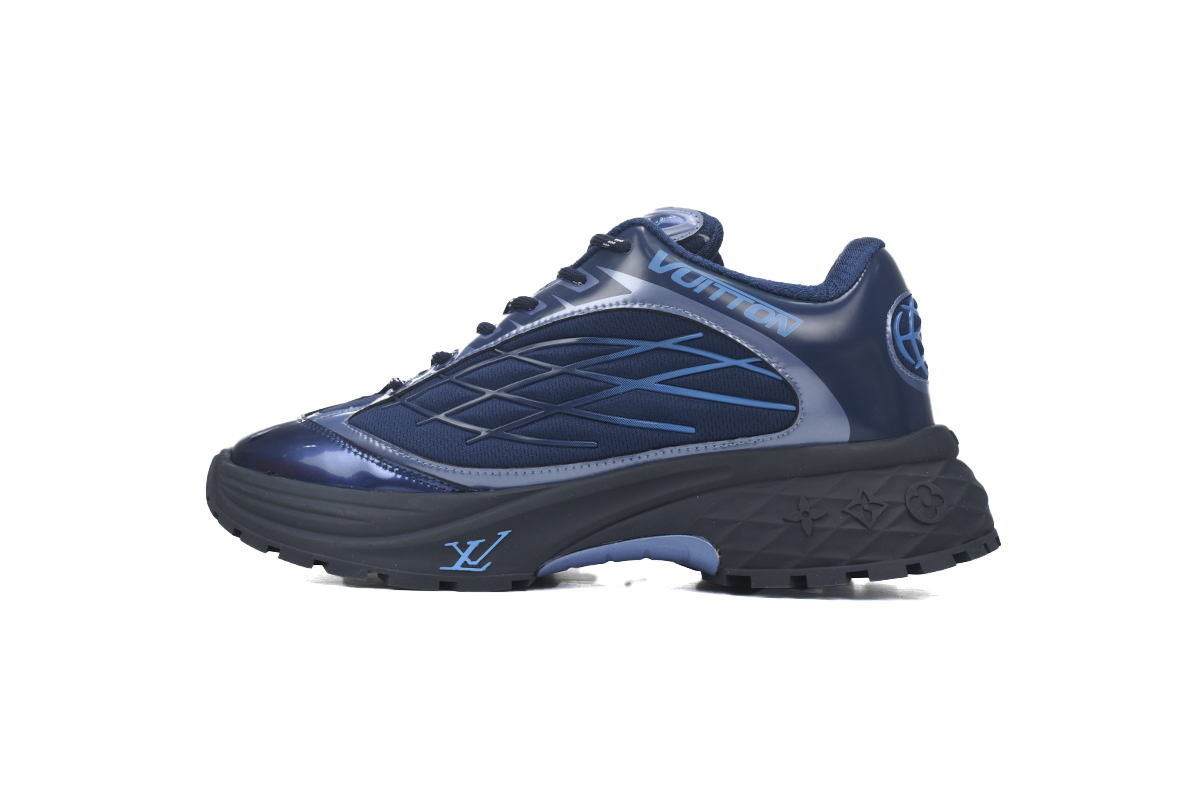 LOUIS VUITTON Discovery Lace Up Blue