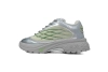 LOUIS VUITTON Discovery Lace Up White Silver Green