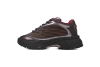 LOUIS VUITTON Discovery Lace Up Wine Red