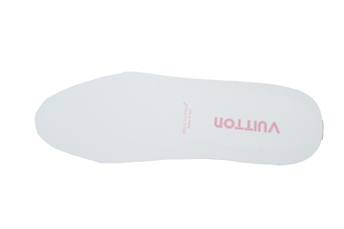 LOUIS VUITTON Groovy Platform Sneaker  Pink White  1ACO5T 