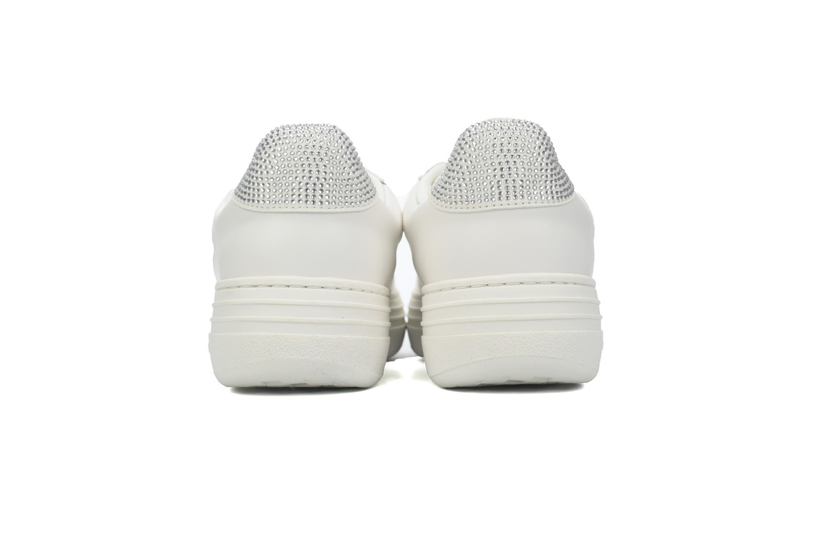 LOUIS VUITTON Groovy Platform Sneaker All White  1ACL5O 