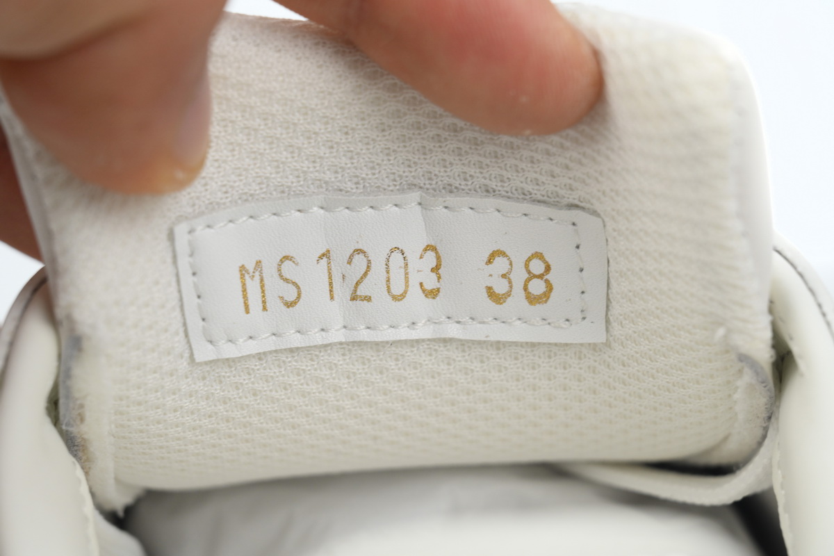 LOUIS VUITTON Groovy Platform Sneaker All White  1ACL5O 