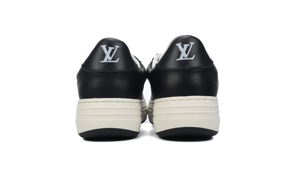 LOUIS VUITTON Groovy Platform Sneaker Black White  1ACL2O 