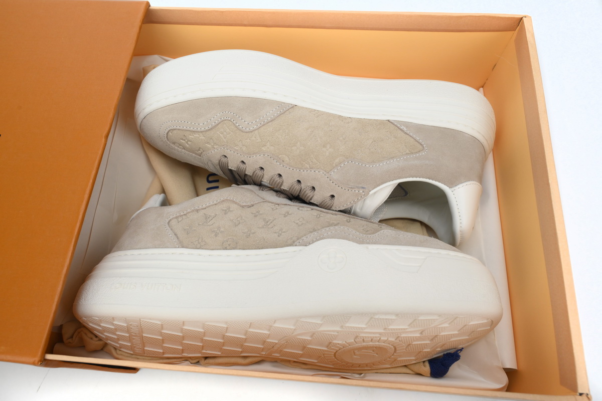 LOUIS VUITTON Groovy Platform Sneaker Brown  1ACHHG 
