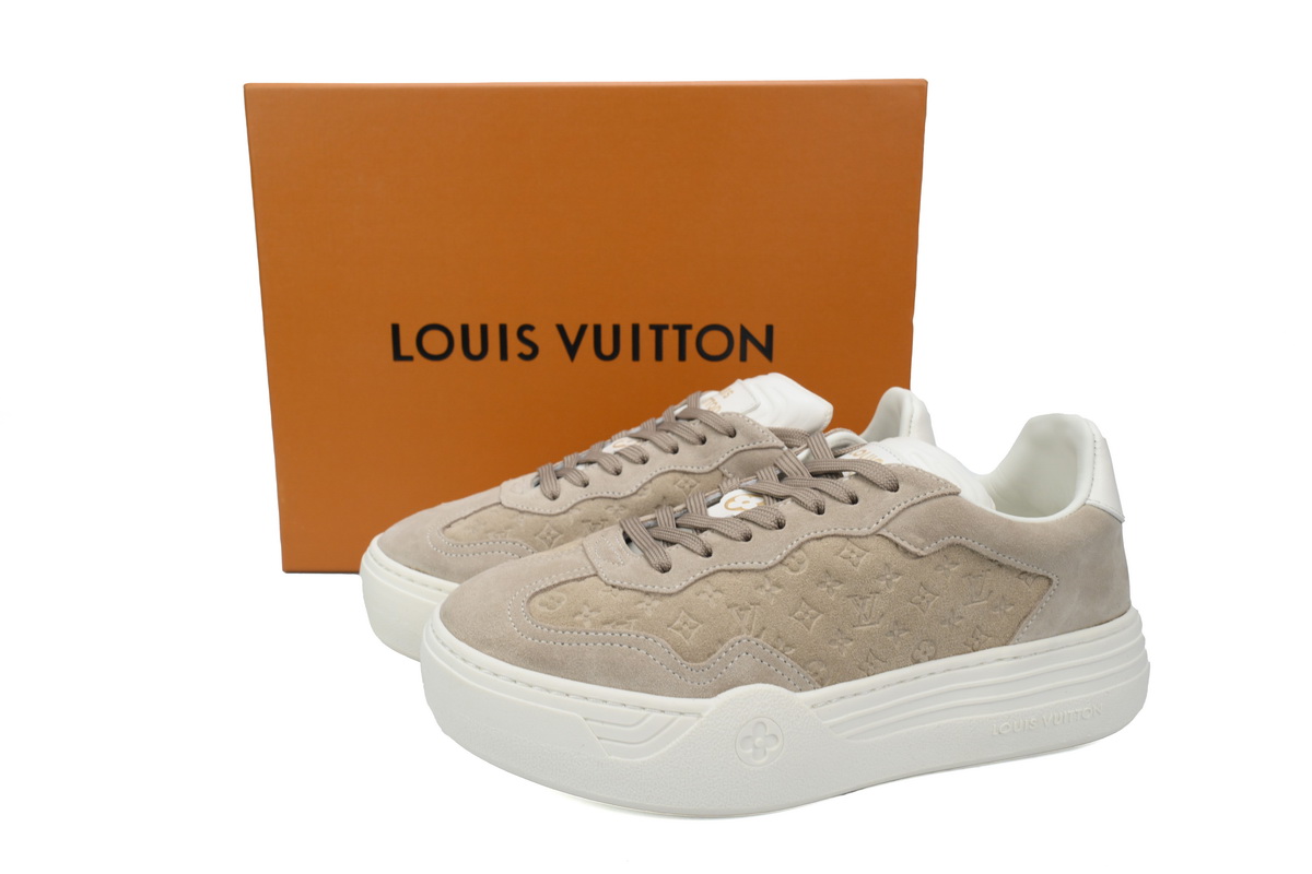 LOUIS VUITTON Groovy Platform Sneaker Brown  1ACHHG 