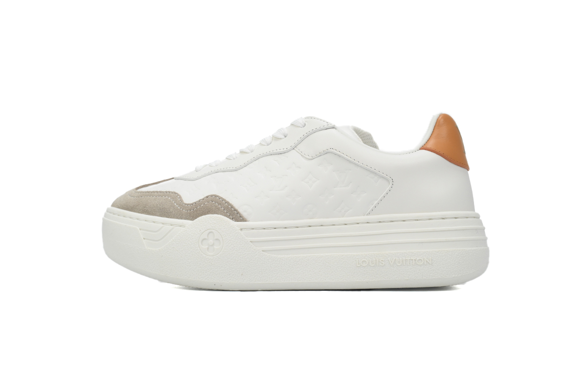 LOUIS VUITTON Groovy Platform Sneaker Orange rail  1ACHGI 