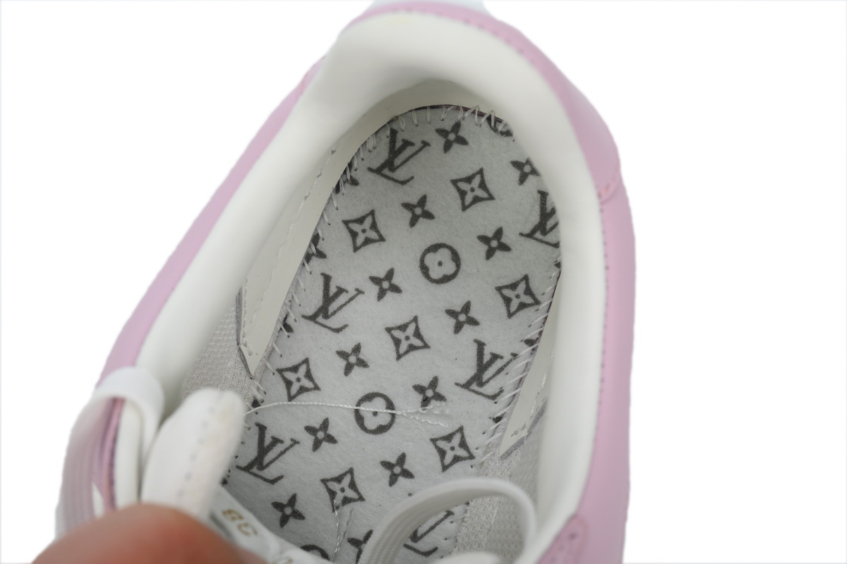 LOUIS VUITTON Groovy Platform Sneaker Pink  1ACL1Q 