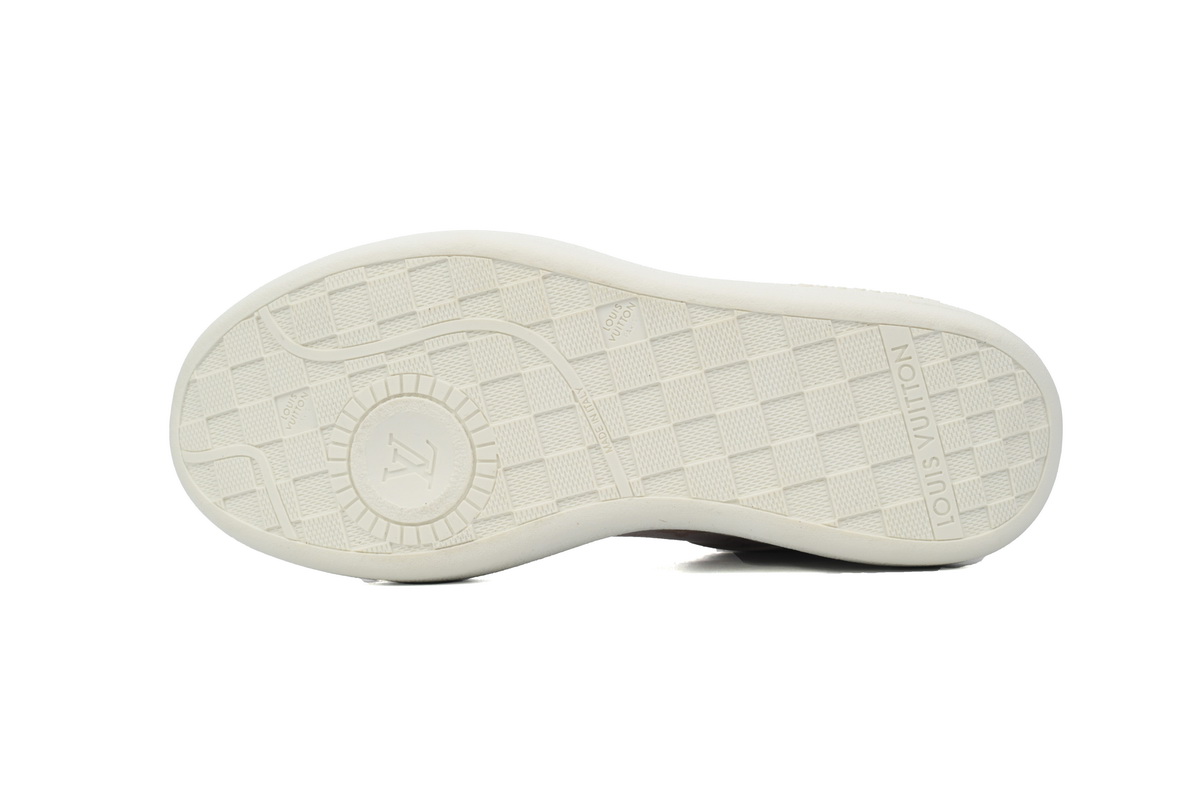 LOUIS VUITTON Groovy Platform Sneaker Pink Brown  1ACSVV 