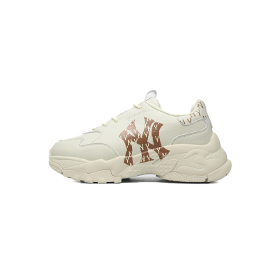  Giày MLB Chunky Liner Basic New York Yankees Sneaker  3ASHBMN3N-50IVS 01