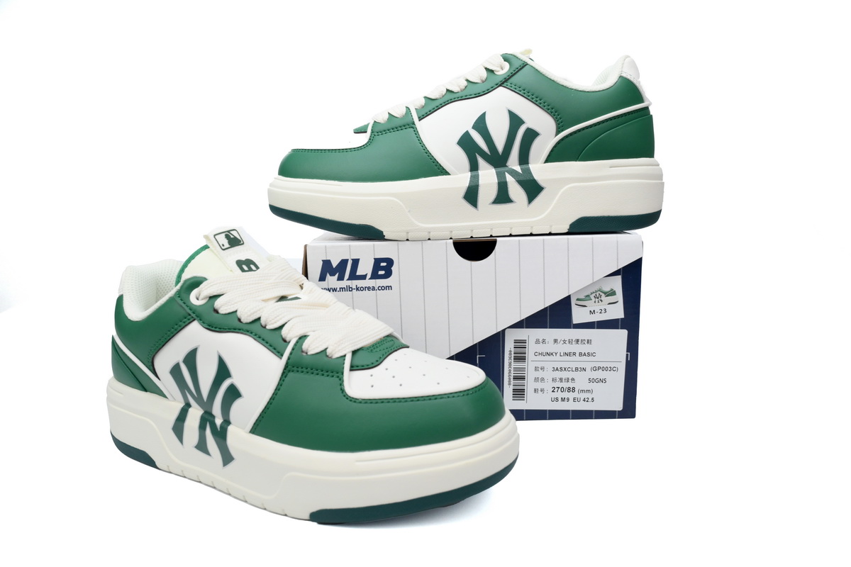 Giày MLB Liner Basic New York Yankees "Green"3ASXGLB3N-50GNS