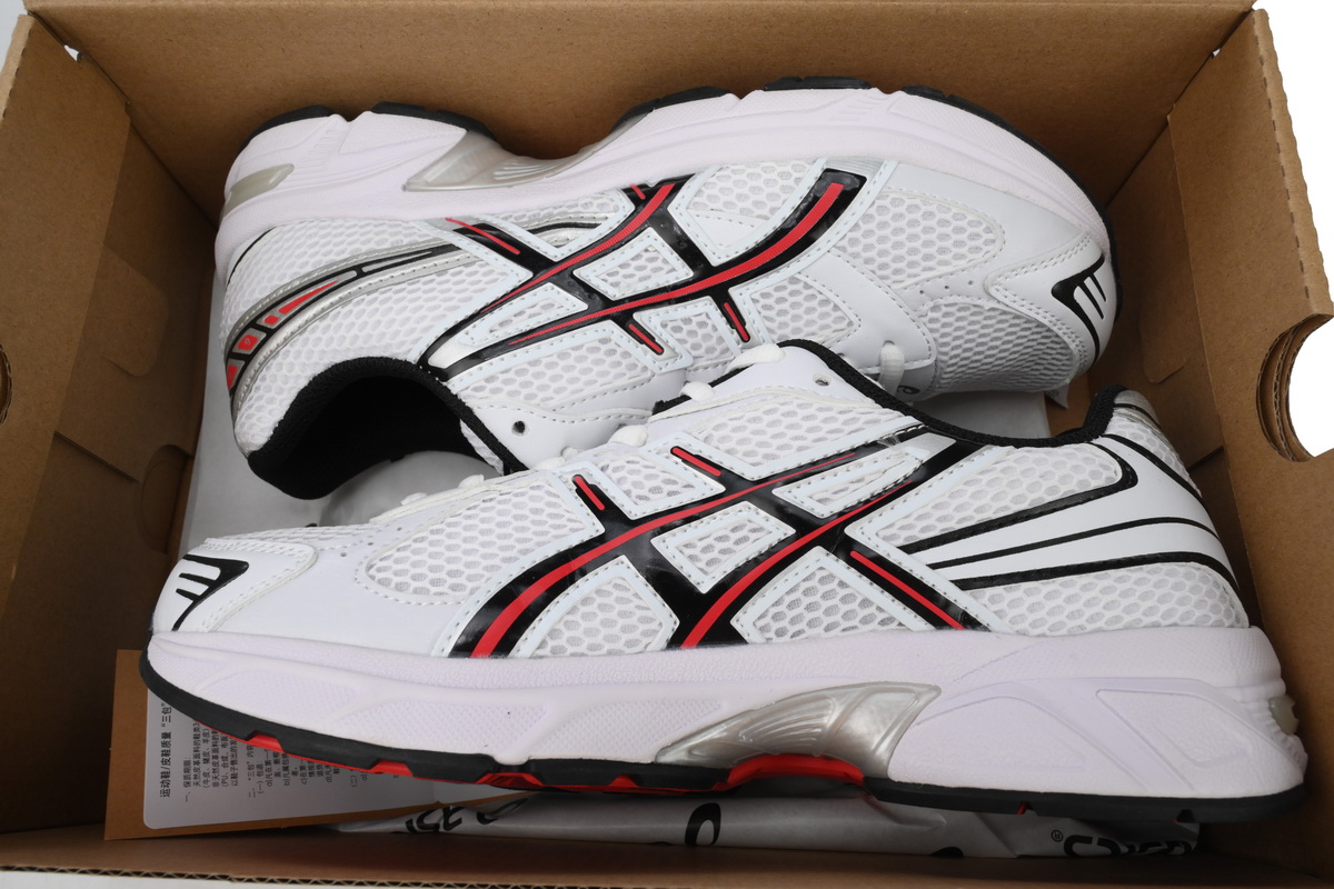 As*ic*s gel-1130 white electric red  1201a256-105