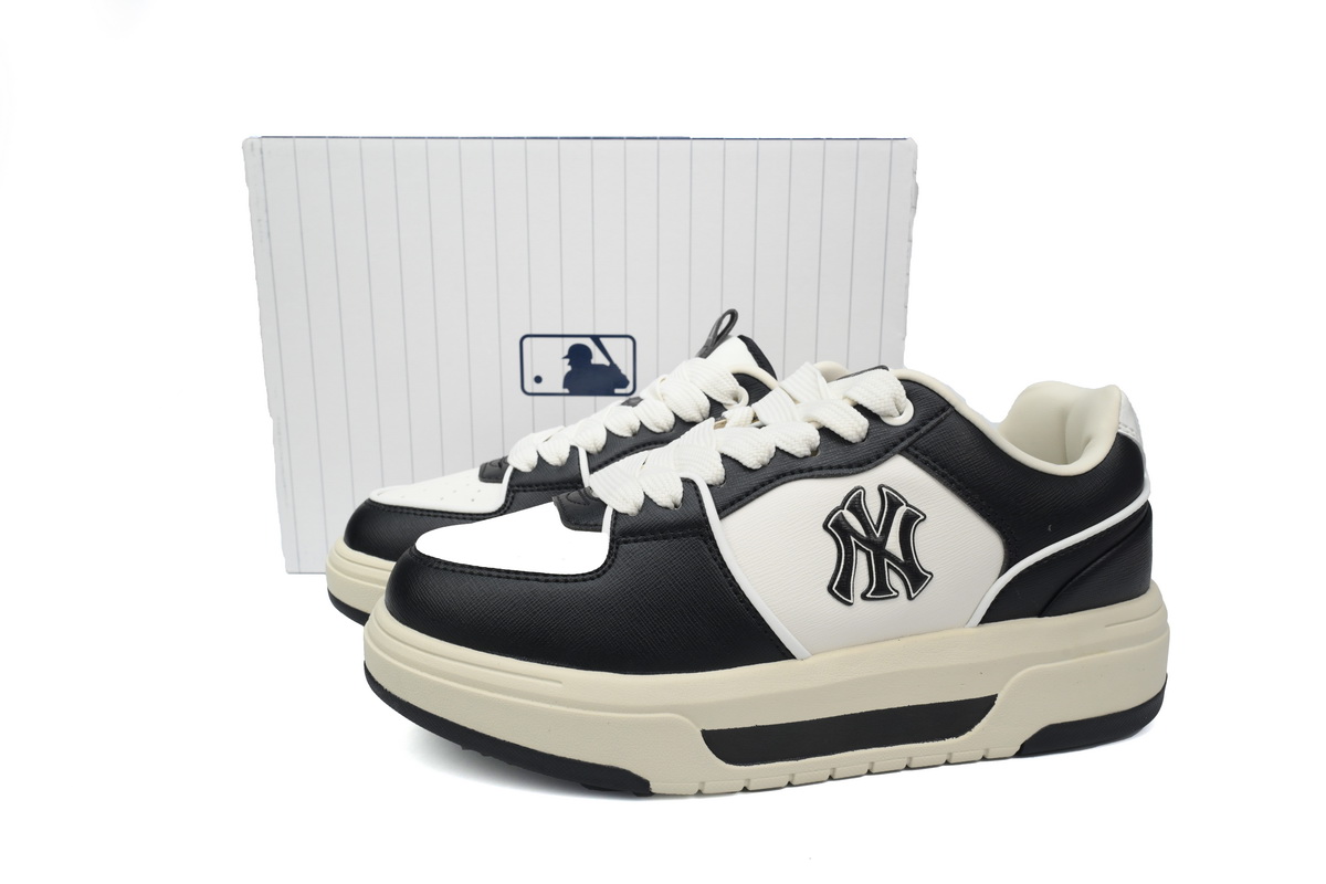 Giày MLB Chunky Liner Basic New York Yankees Sneaker  3ASXCLS4N-50BKS