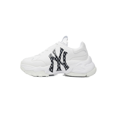 Giày MLB Chunky Liner Yankees Monogram 'White  32SHCMQ11  01