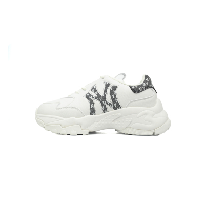 Giày MLB Chunky Window Monogram New York Yankees Black   3ASHBWM4N  01