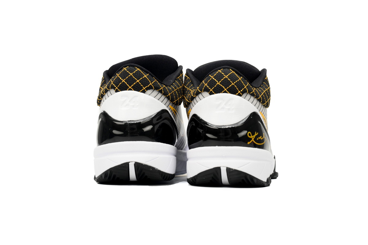 Nike Kobe 4 Protro White Black Del SolAV6339-101