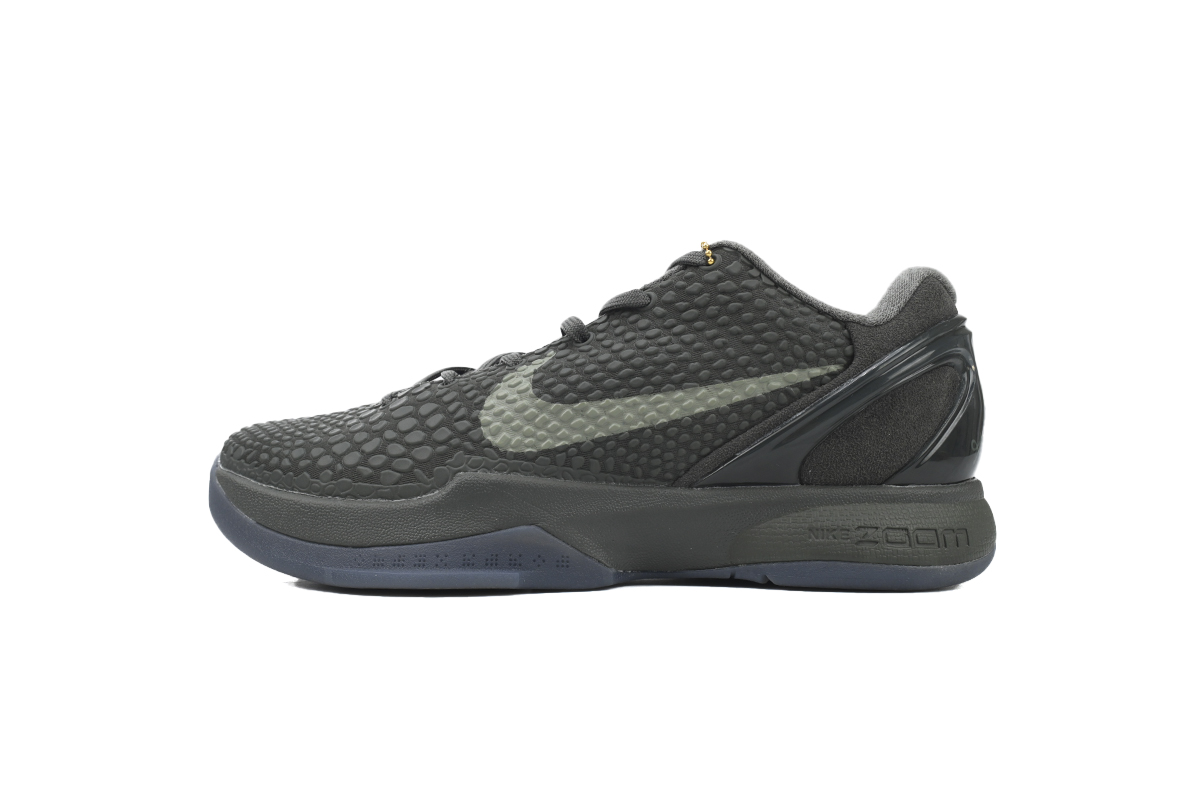Nike Kobe 6 Black Mamba Collection Fade to Black  869457-007