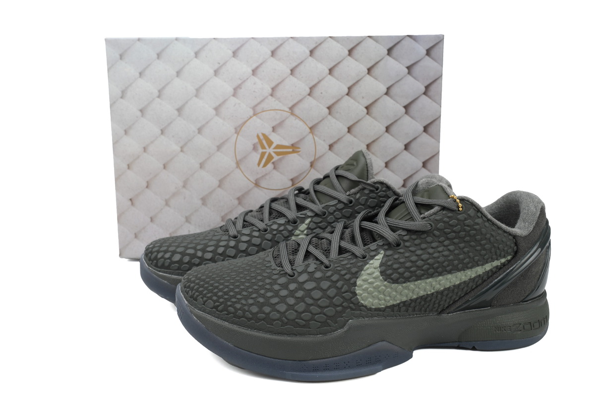 Nike Kobe 6 Black Mamba Collection Fade to Black 869457-007