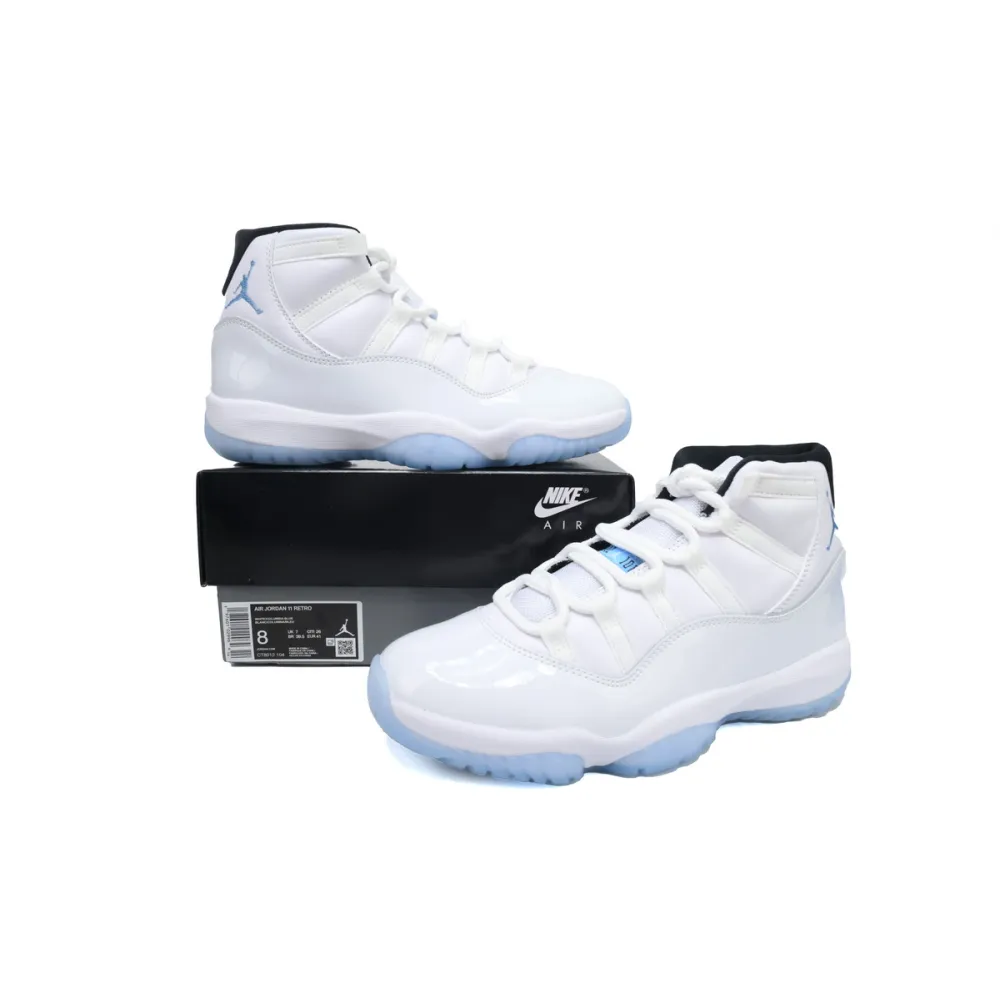 Air Jordan 11 Retro 'Columbia / Legend Blue'  CT8012-104