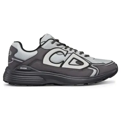 Dior B30 Grey Anthracite Trainer   3SN279ZRA_H868 01