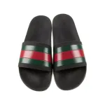 Gucci Web Accent Rubber Slides